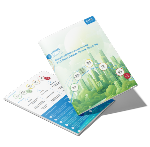 ClimateMAPS with Ortec Finance Climate Scenarios 2025 - cover