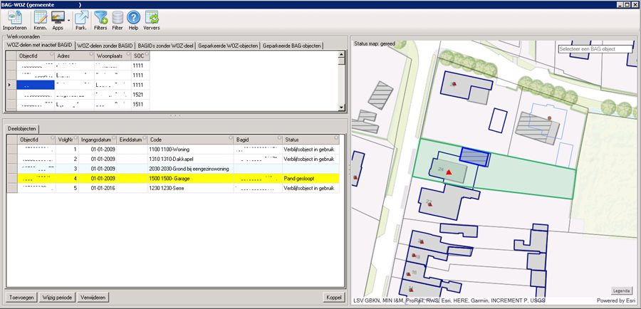 Koppeling BAG - WOZ in OrtaX