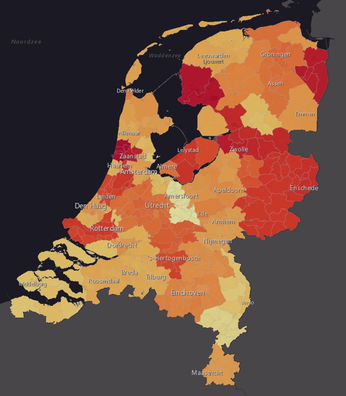 Overzicht prijsstijgingen woningmarkt