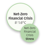 Climate Scenario Analysis - Net-Zero Financial Crisis Stress